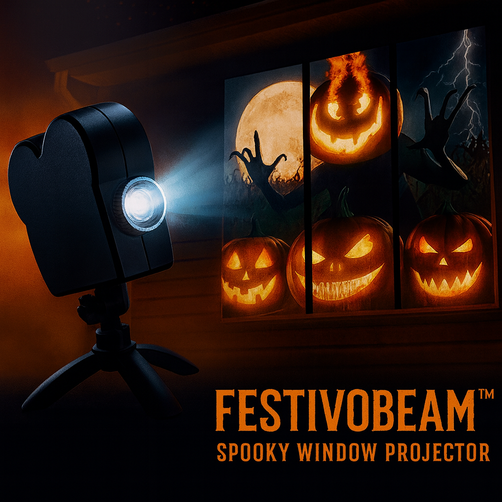 FestivoBeam™ Spooky Window Projector