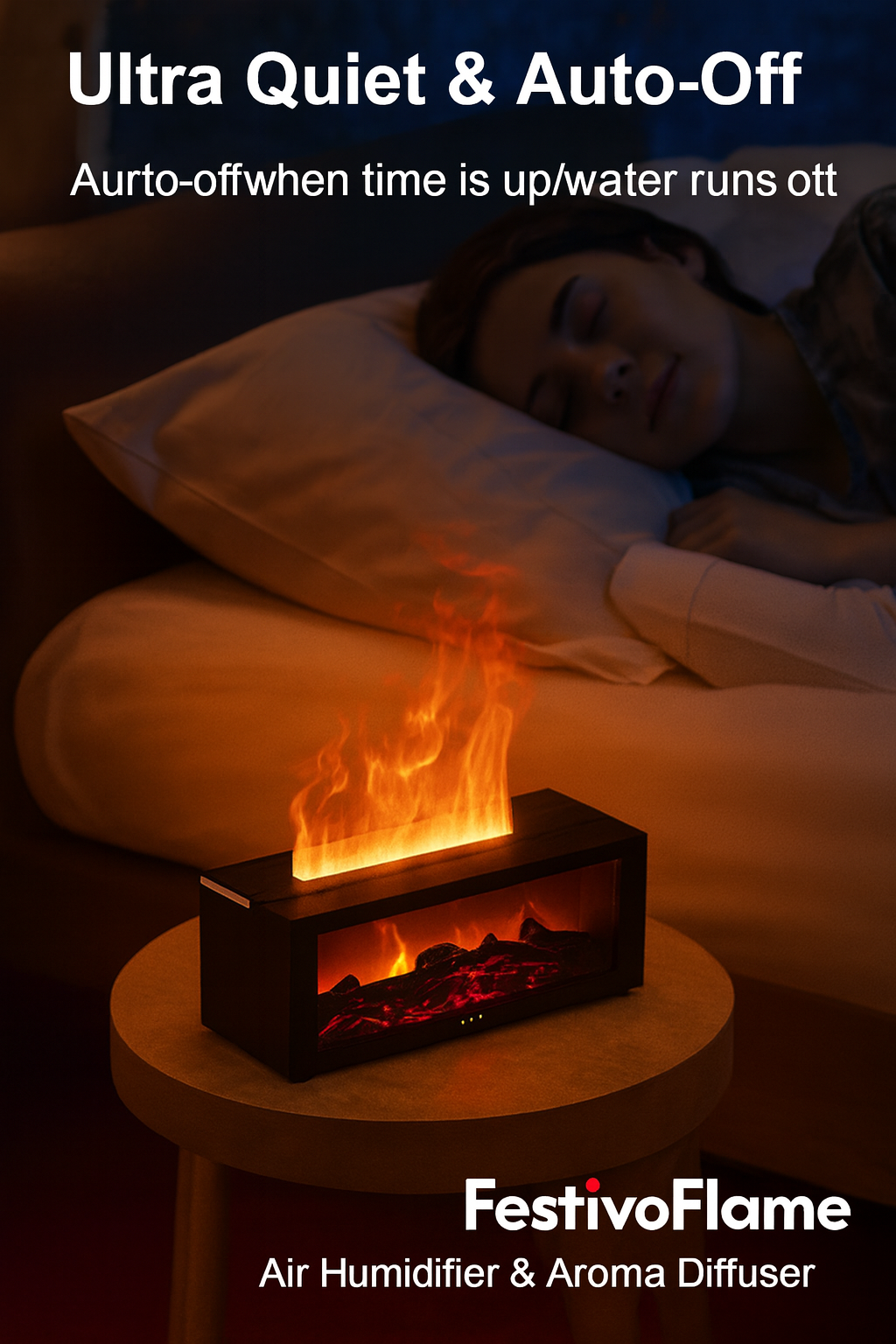 FestivoFlame™ — Premium LED Flame Diffuser