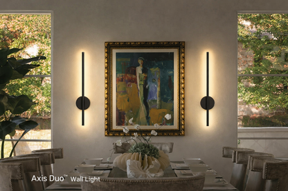 Axis Duo™ – Minimalist Dual Wall Light